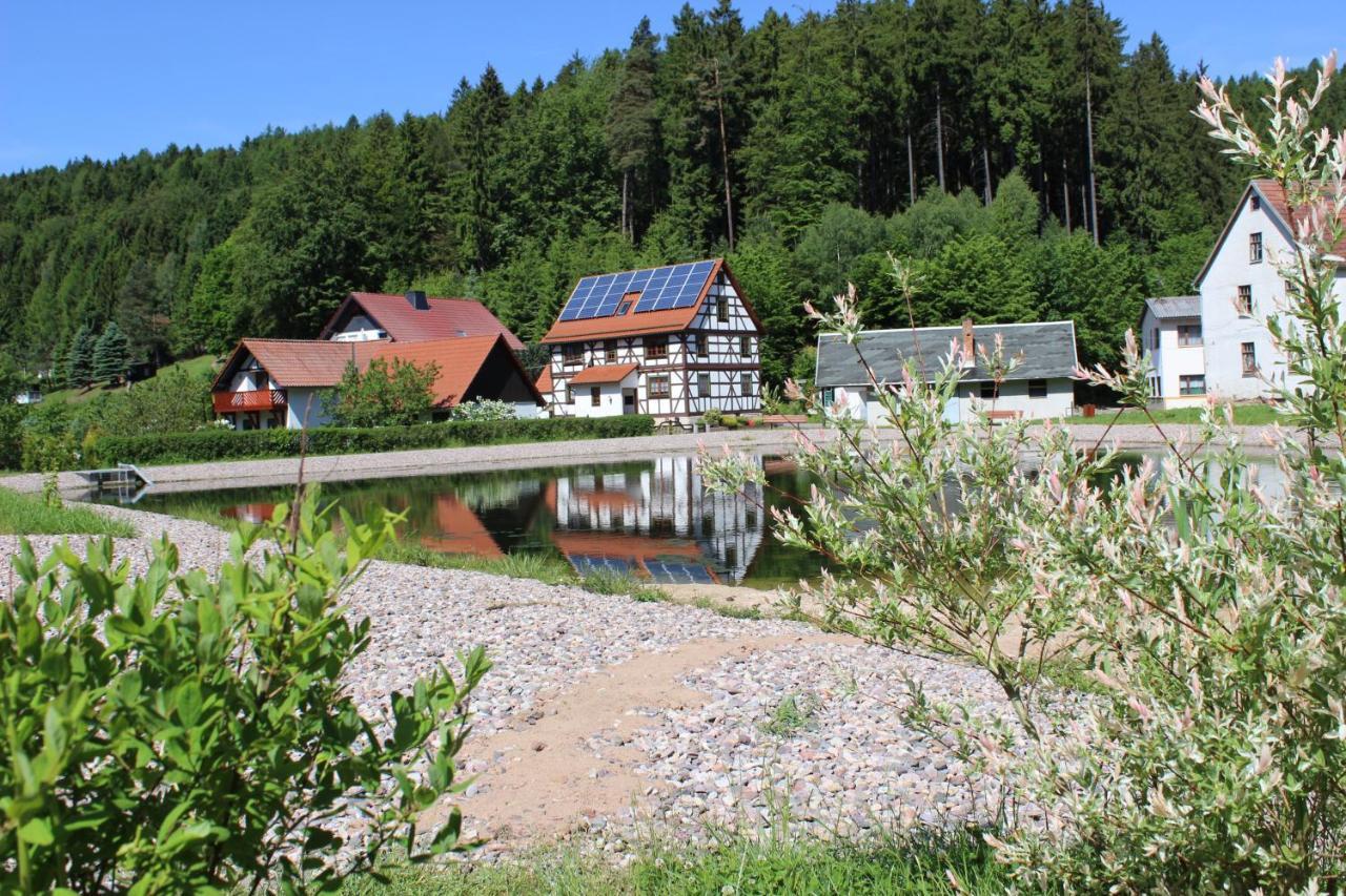 Ferienwohnung Nuessleshof Fambach Bagian luar foto